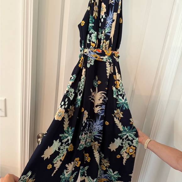 The Clothing Company Navy Floral Jumpsuit - Picture 3 of 6